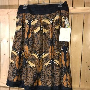 Trevan Skirt Silk Blend 4 NWT